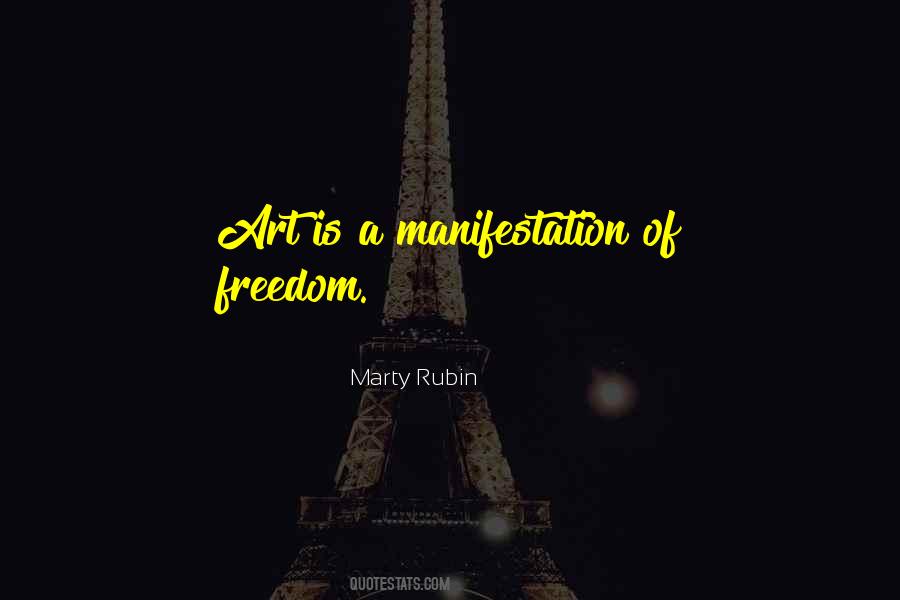 Freedom Of Art Quotes #477834