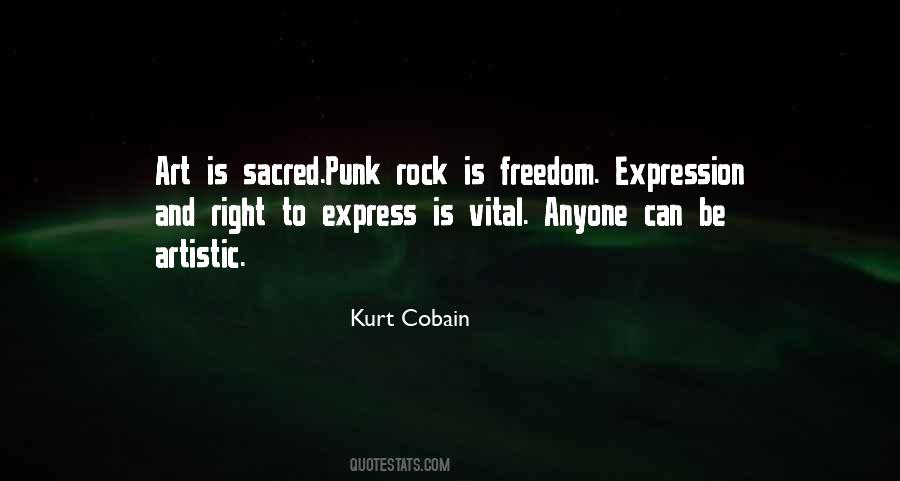 Freedom Of Expression Art Quotes #290632