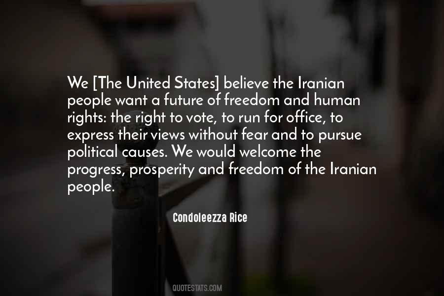 Freedom Of Fear Quotes #553978