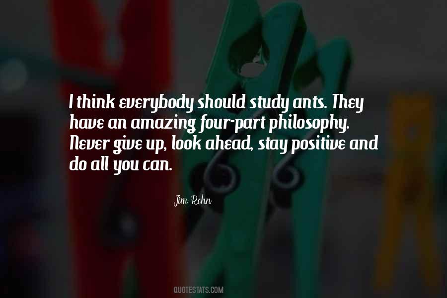 Never Give Up Philosophy Quotes #1812623