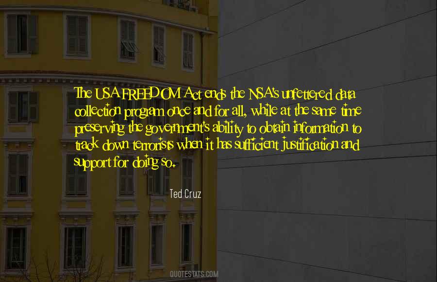 Freedom Of Information Act Quotes #1036930