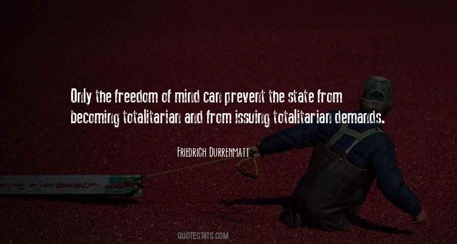 Freedom Of Mind Quotes #1755427