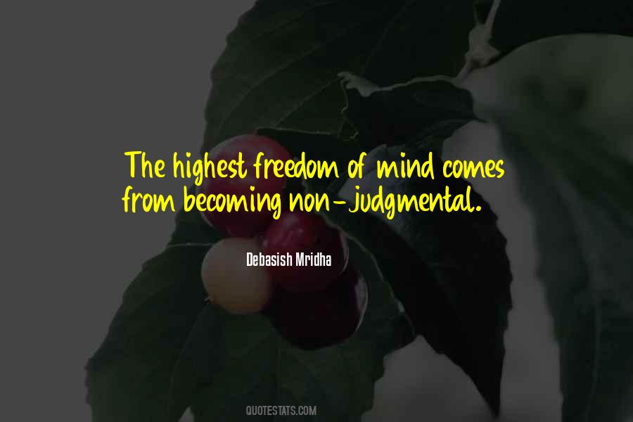 Freedom Of Mind Quotes #925716
