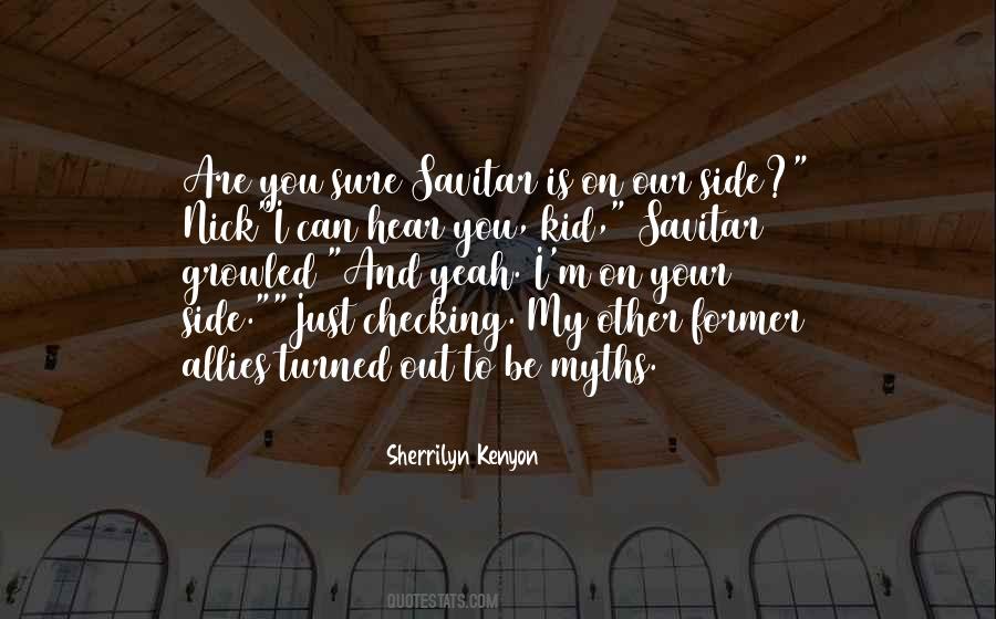 On Your Side Quotes #273631