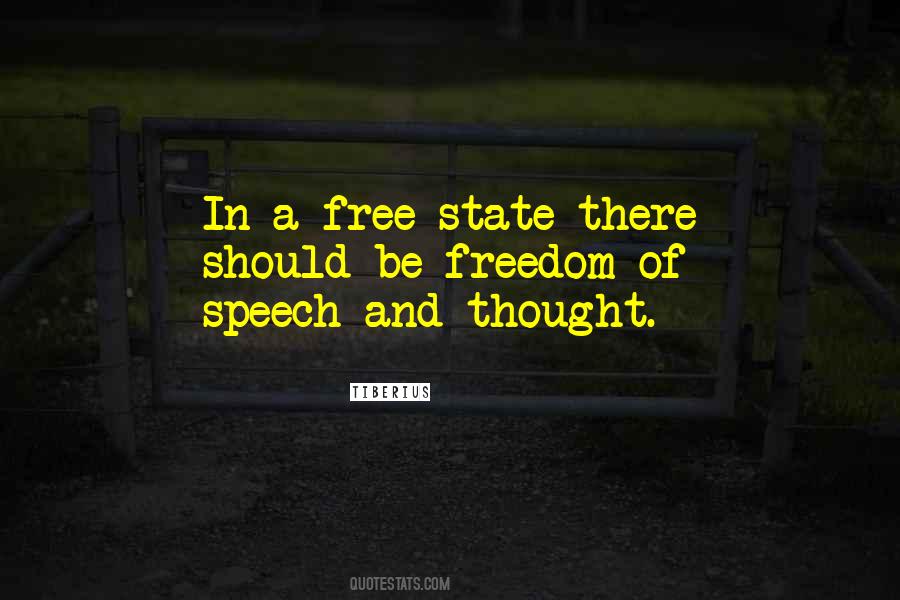 Freedom Of Speech And Thought Quotes #514152