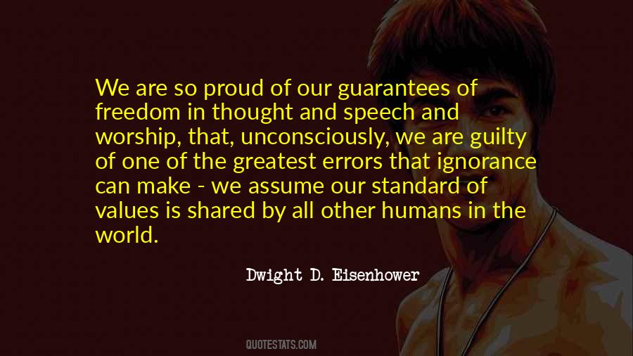 Freedom Of Speech And Thought Quotes #736340