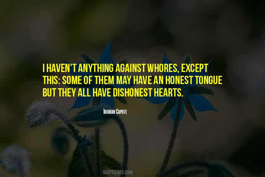 Honest Hearts Quotes #27492