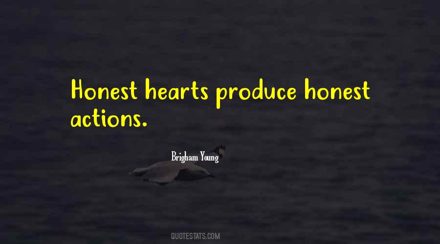 Honest Hearts Quotes #910490
