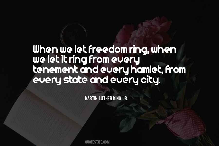 Freedom Of The City Quotes #947102