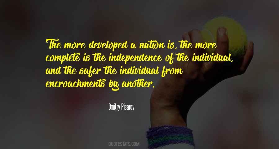 Freedom Of The Individual Quotes #155005