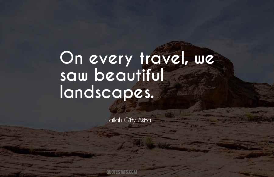 Nature Travel Quotes #1565913