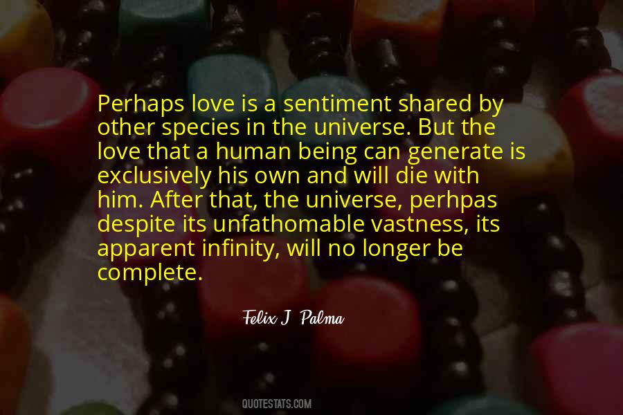 Human Being Love Quotes #1170906