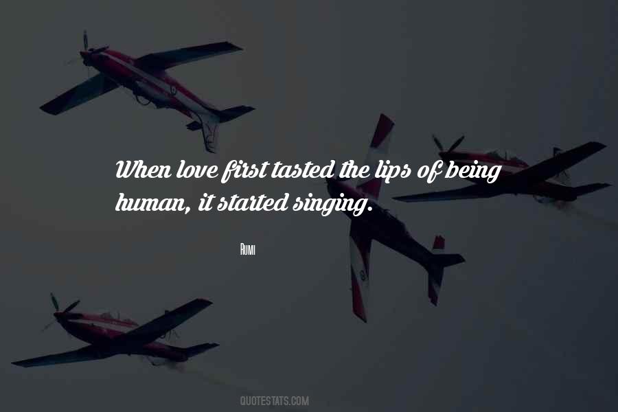 Human Being Love Quotes #1519529