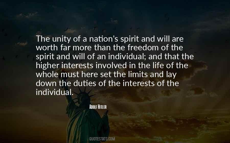 Freedom Of The Spirit Quotes #1160575