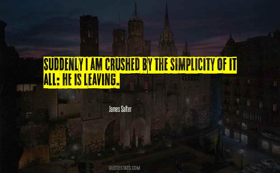 Sorry For Leaving You Quotes #6255