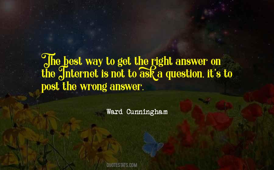 Ask A Question Quotes #124496