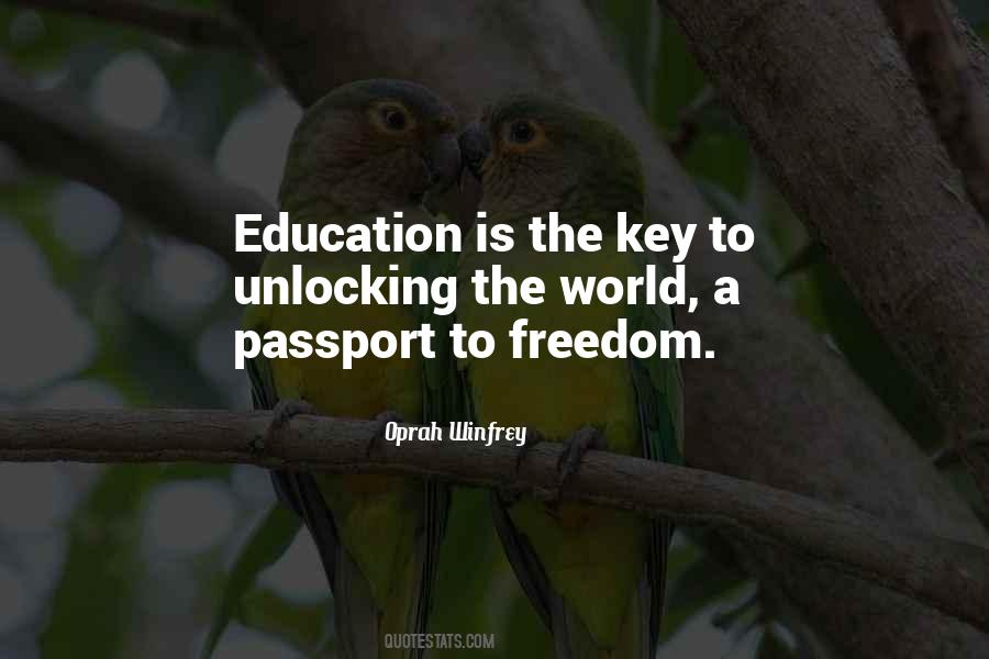 Freedom To Education Quotes #788031