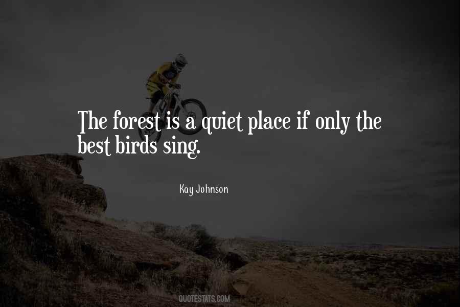 Best Forest Quotes #1673464