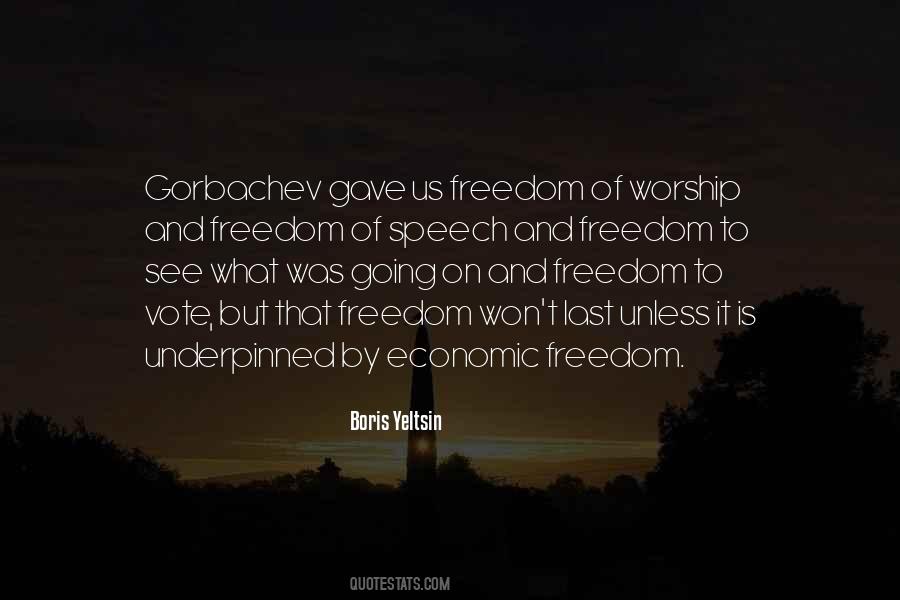 Freedom To Worship Quotes #1704224