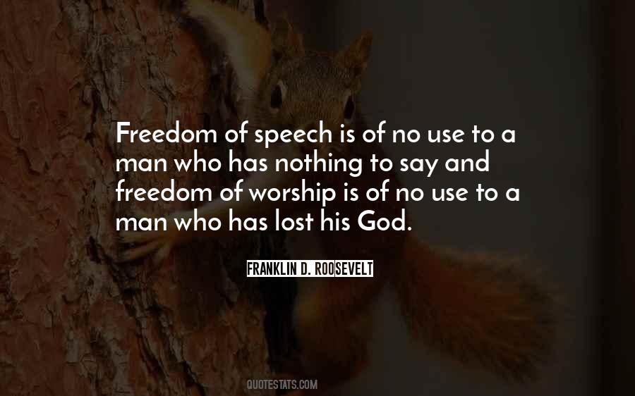Freedom To Worship Quotes #1770958