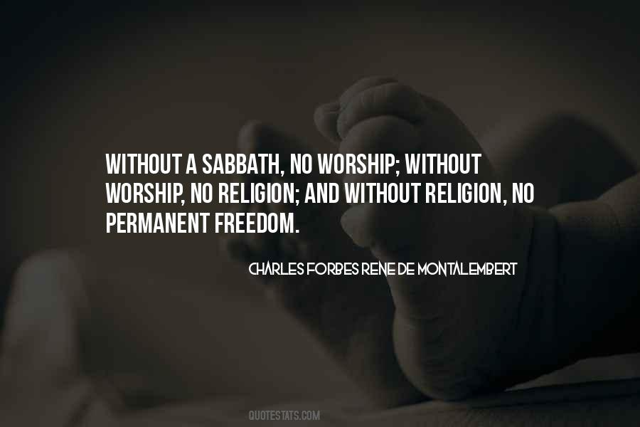 Freedom To Worship Quotes #1800318