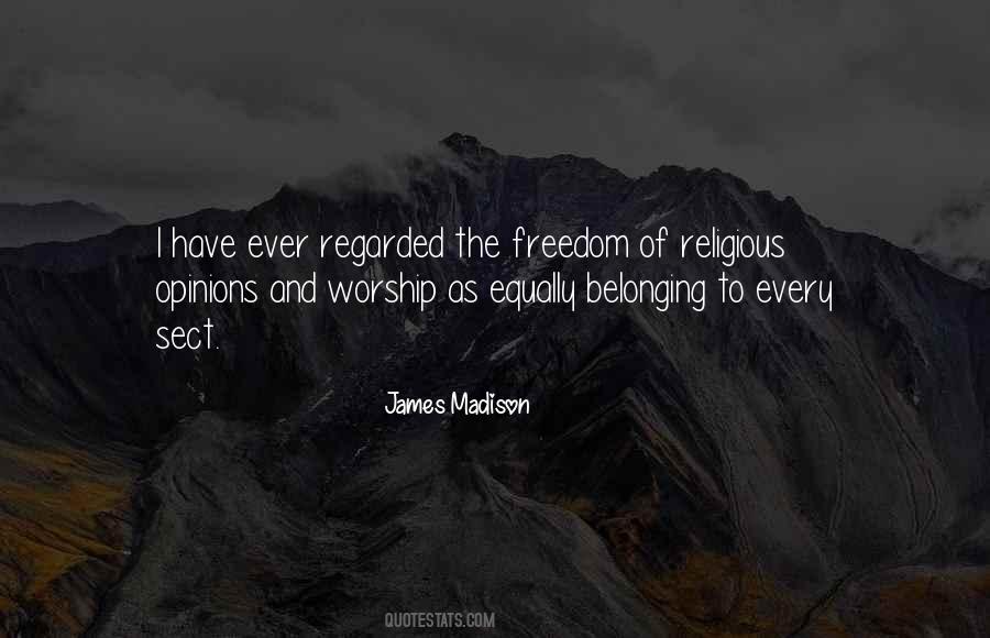 Freedom To Worship Quotes #565778