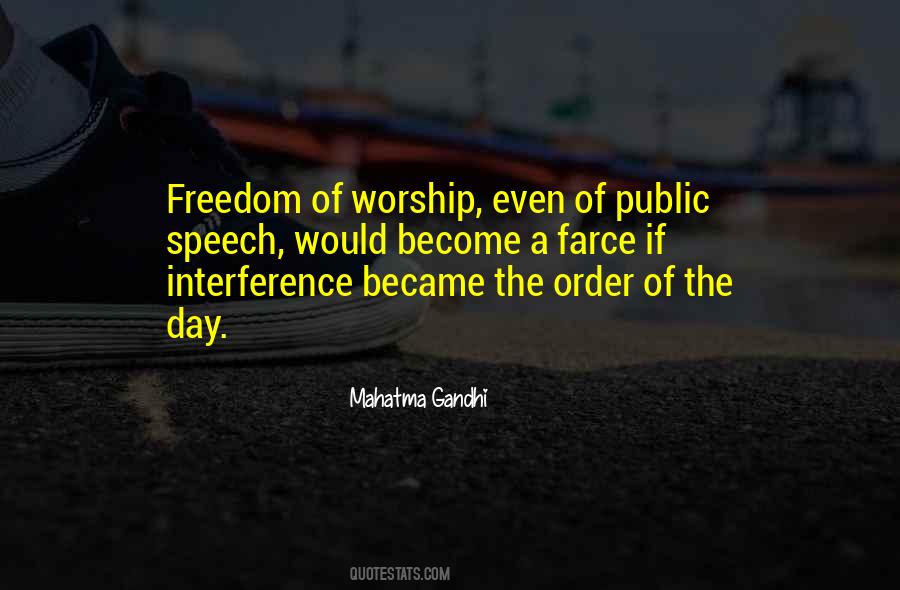 Freedom To Worship Quotes #826227