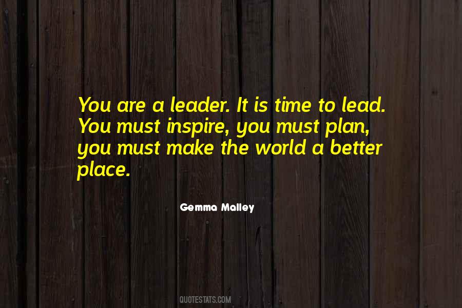 Leader Legacy Quotes #1182466