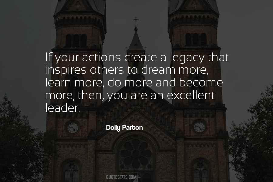 Leader Legacy Quotes #1657481