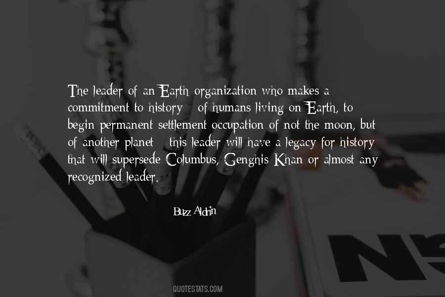 Leader Legacy Quotes #357983