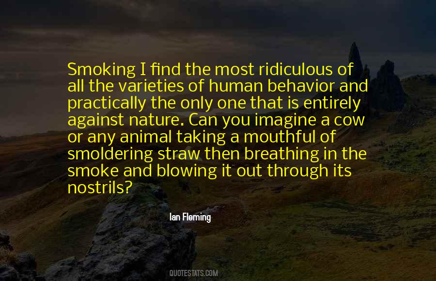 Breathing Smoke Quotes #979376