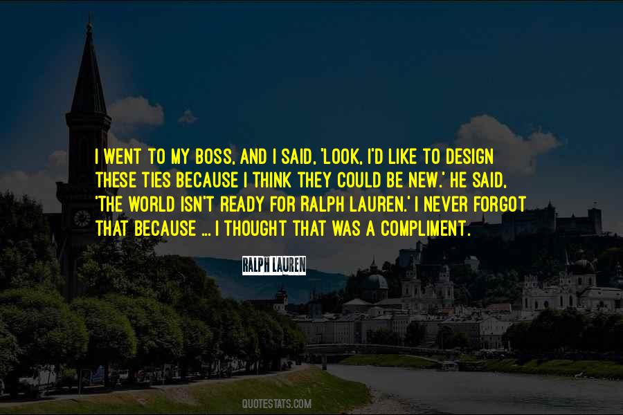 Be A Boss Quotes #722050