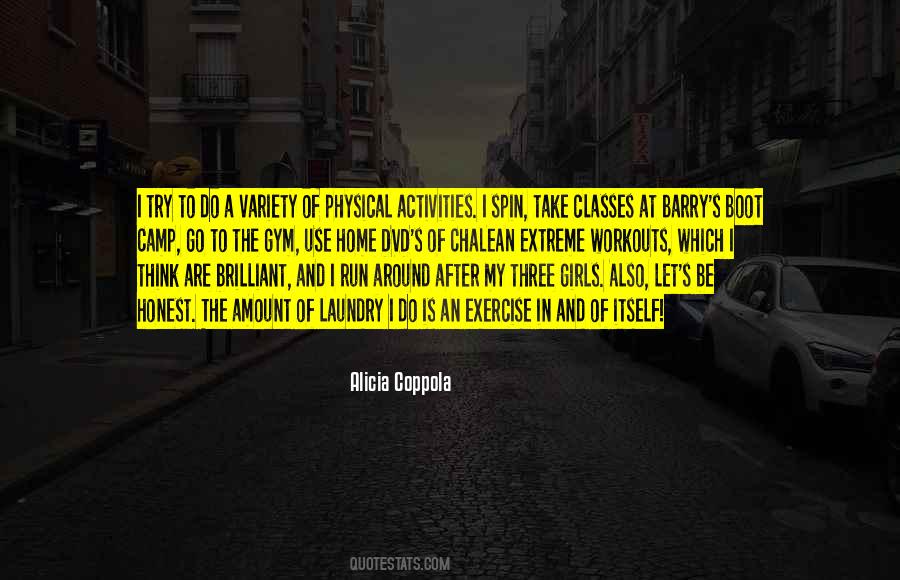 Home Exercise Quotes #282361