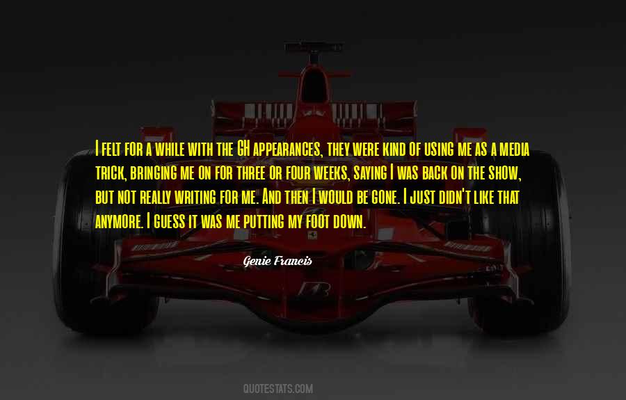 Just For A While Quotes #1630135