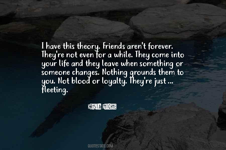 Just For A While Quotes #659954