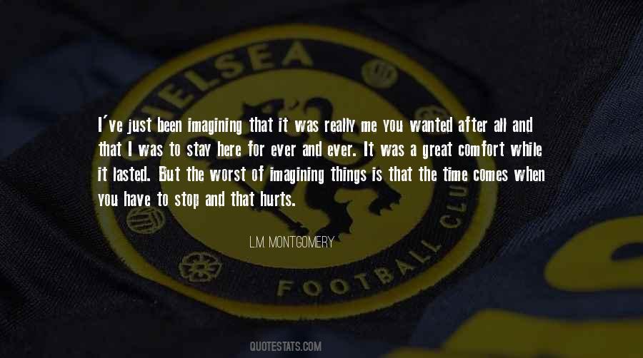 Just For A While Quotes #70816