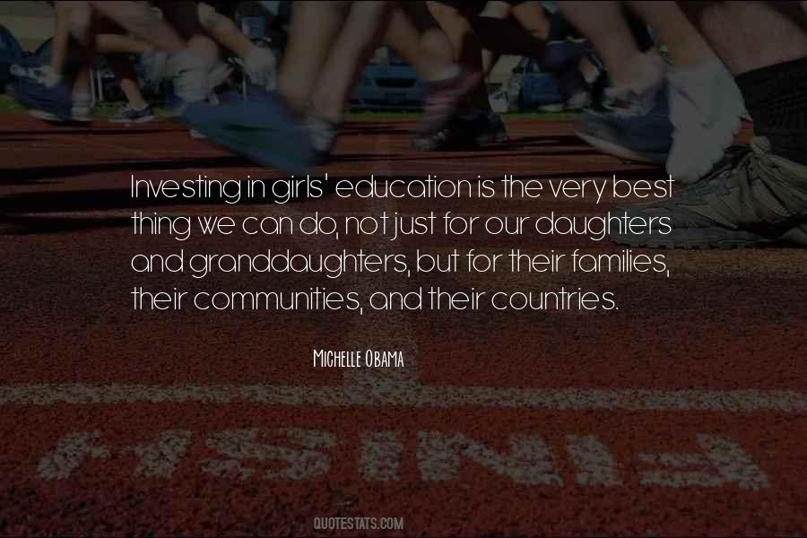 Daughter Education Quotes #963722