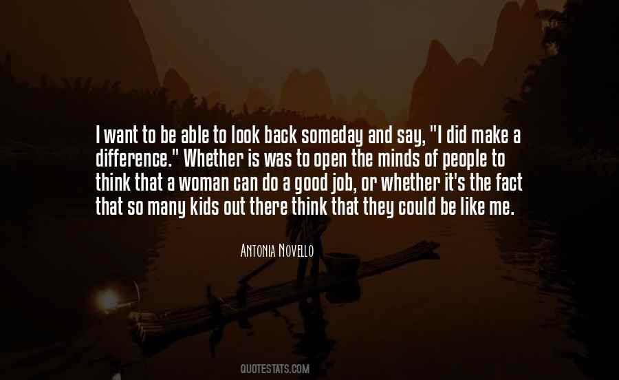 Want To Make A Difference Quotes #1565519