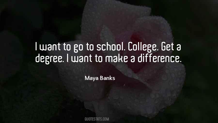Want To Make A Difference Quotes #264351