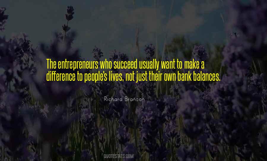 Want To Make A Difference Quotes #942012