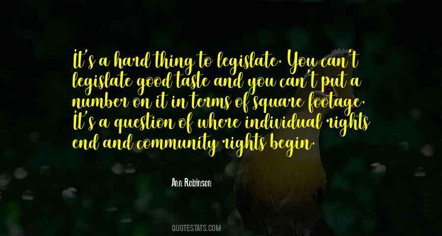 Quotes About A Good Community #1528369