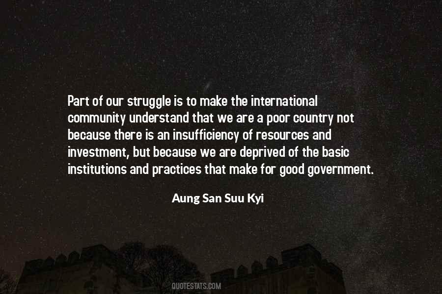 Quotes About A Good Community #1591886