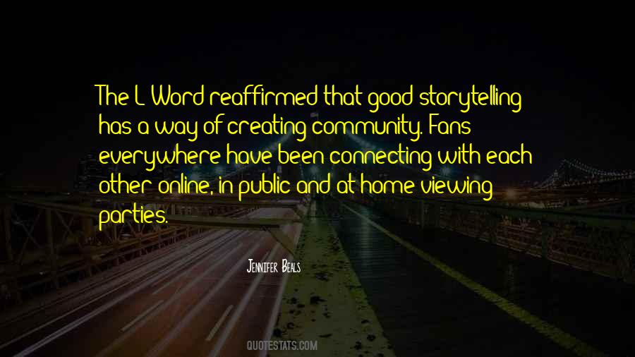 Quotes About A Good Community #224337