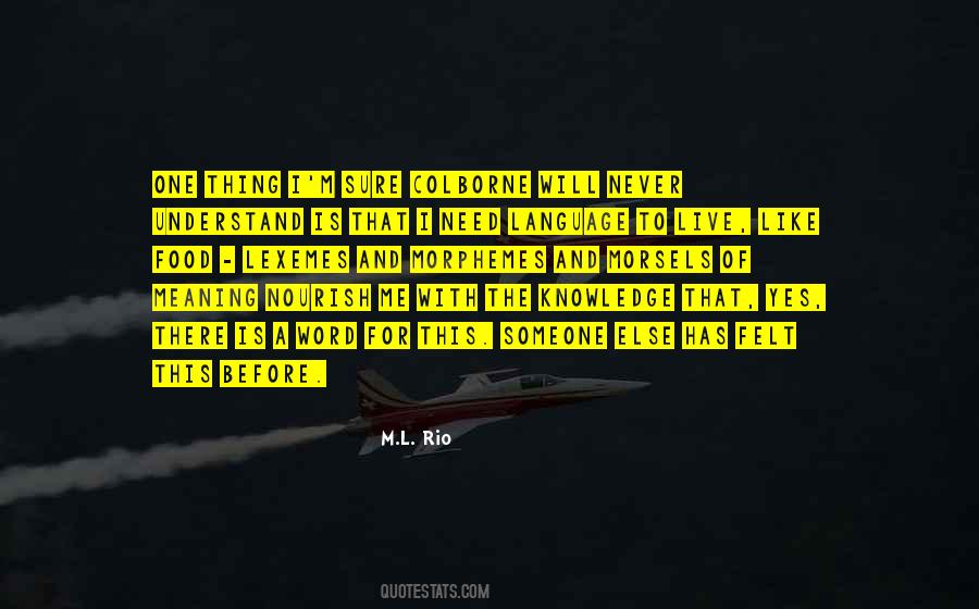 Someone To Like Me Quotes #1212644
