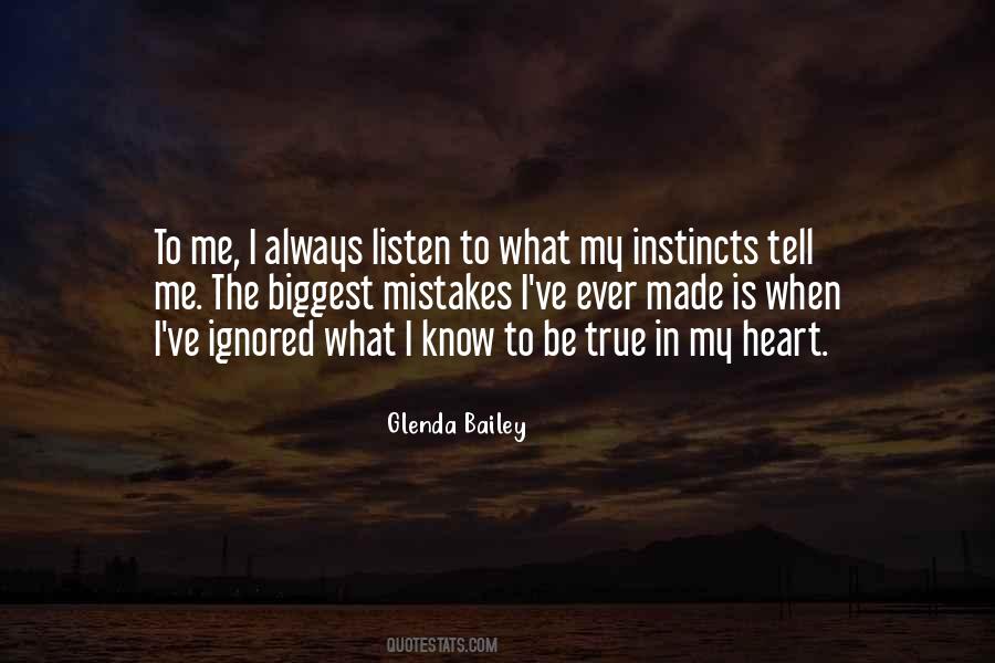 My Instincts Quotes #951646