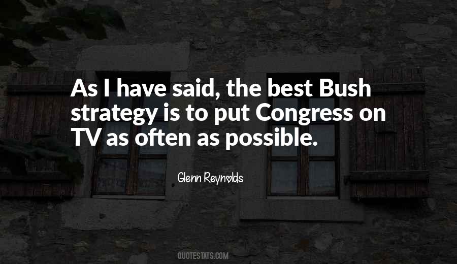 Best Bush Quotes #890495