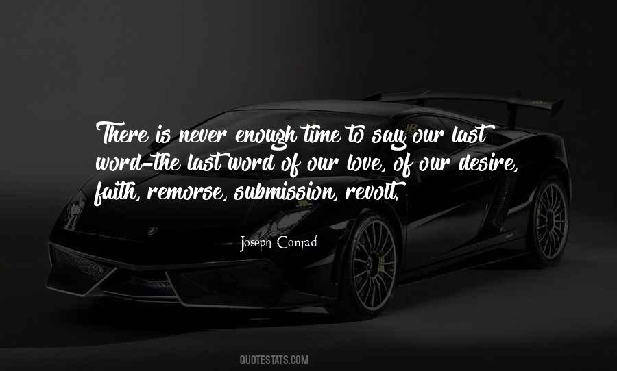 Your Last Word Quotes #127590