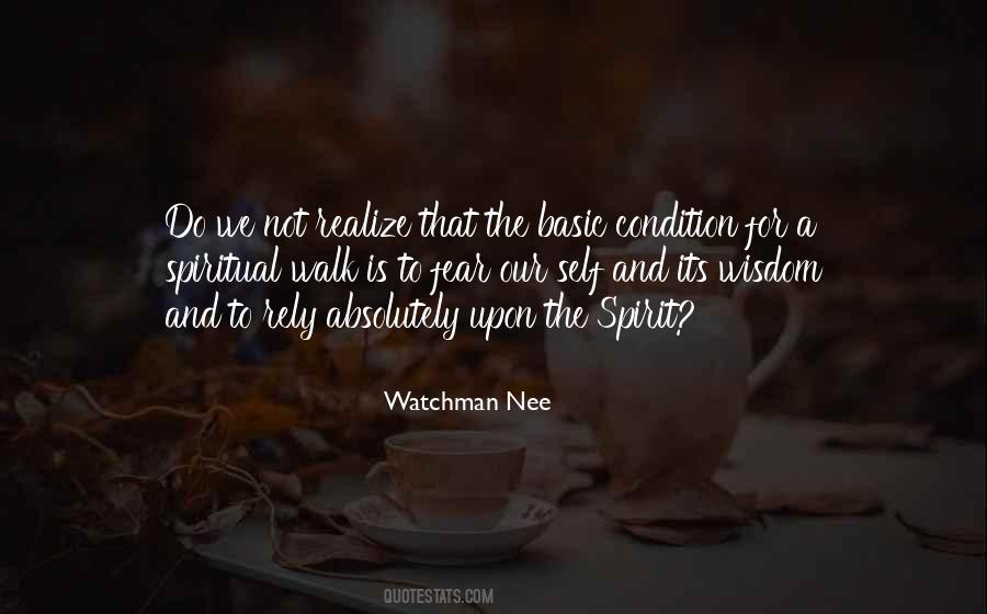 Fear Wisdom Quotes #640552