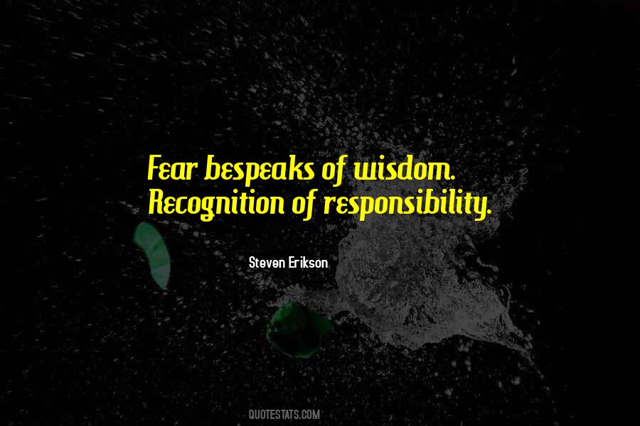 Fear Wisdom Quotes #80733