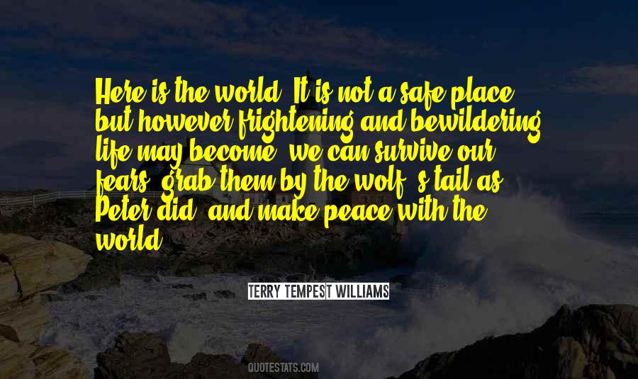 Peace Place Quotes #133310